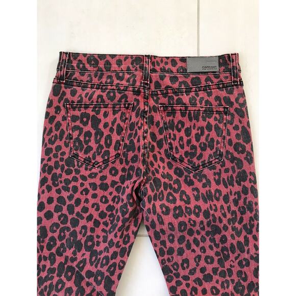 Carmar Multicolor Animal Print Ryan Skinny Stretch Jeans - Picture 7 of 10